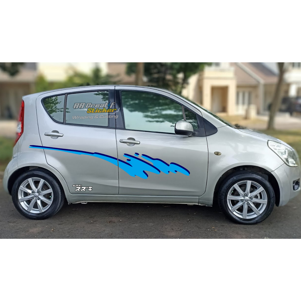 STICKER CUTTING MOBIL SUZUKI SPLASH CUSTOM KALCER