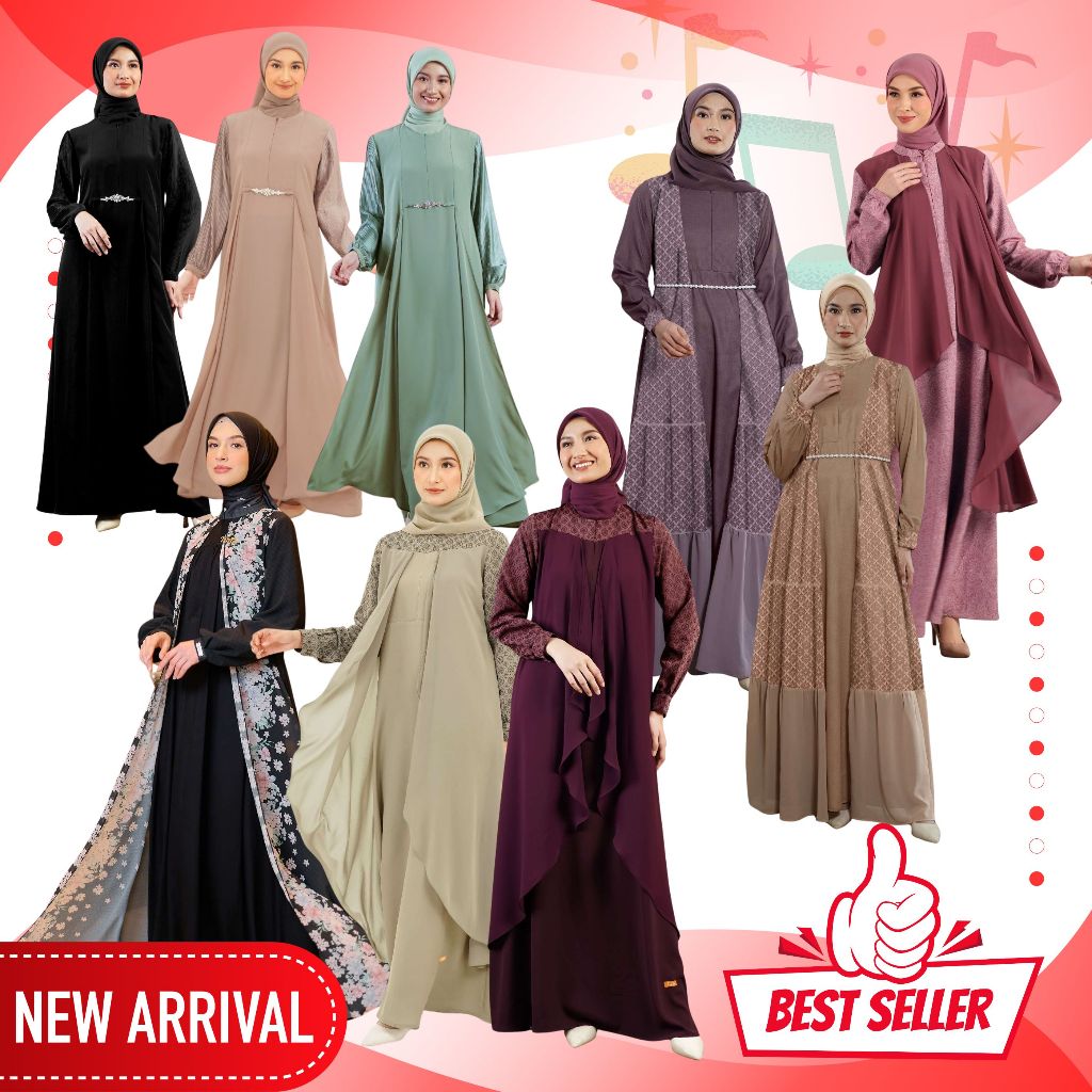 Gamis NIBRAS PROMO BIG SALE, NIBRAS SALE Dress Gamis Wanita NEW BIGSALE
