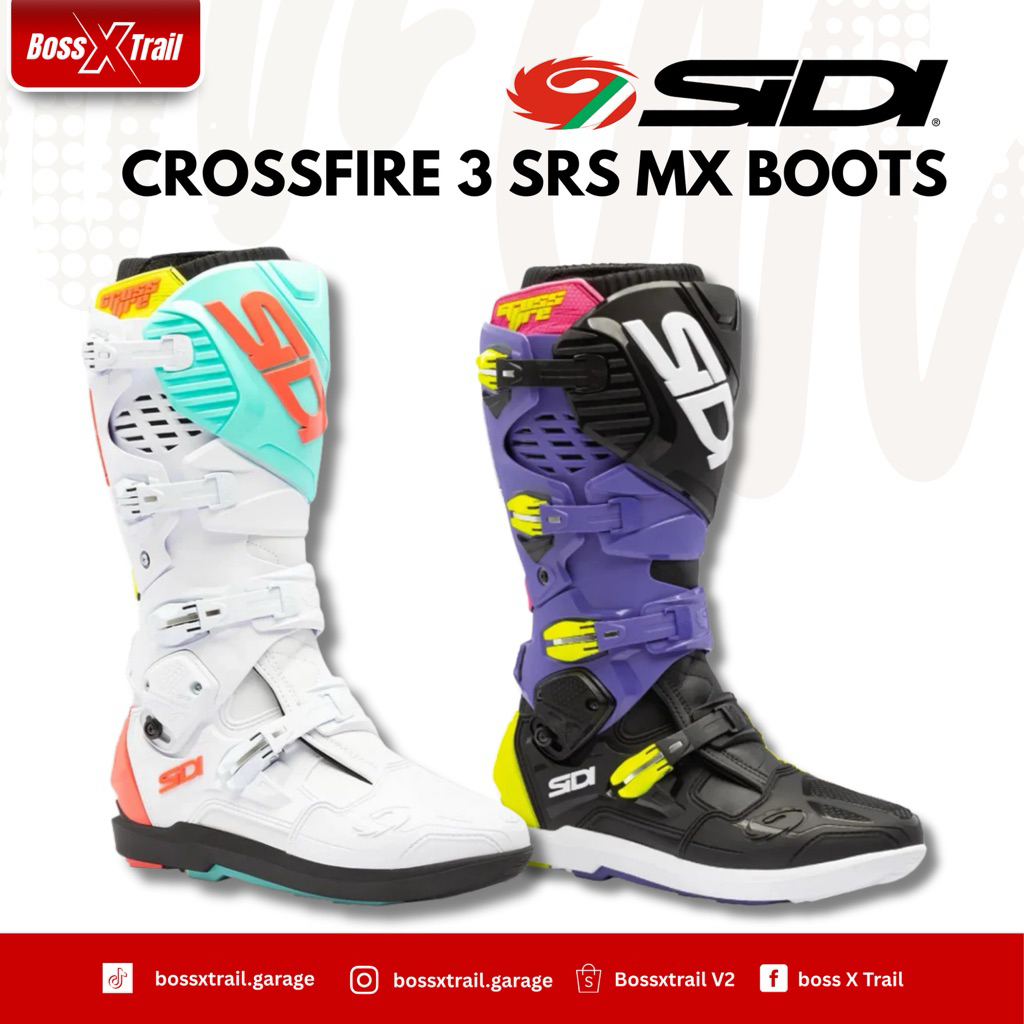 Sepatu SIDI Trail/MX CROSSFIRE 3 SRS Brand New