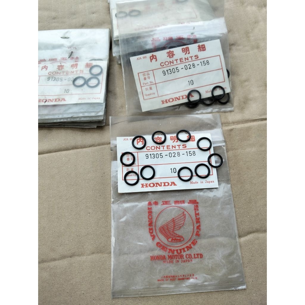 O RING ORING BLOK BLOK HONDA C700 C 700 C800 C 800 C70 C 70 ORI ORIGINAL 91305-028-158