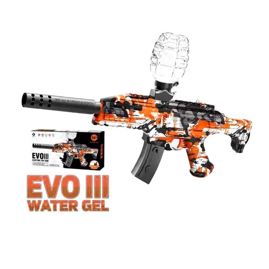 Mainan Elektrik Tembakan Air AK47 MP5 M416 dengan Bubble Gun