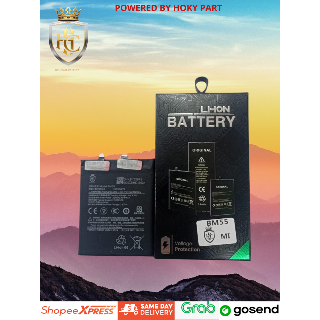 BATERAI XIOMI REDMI BM55 XIOMI Mi 11 Ultra/Mi 11 Pro ORIGINAL