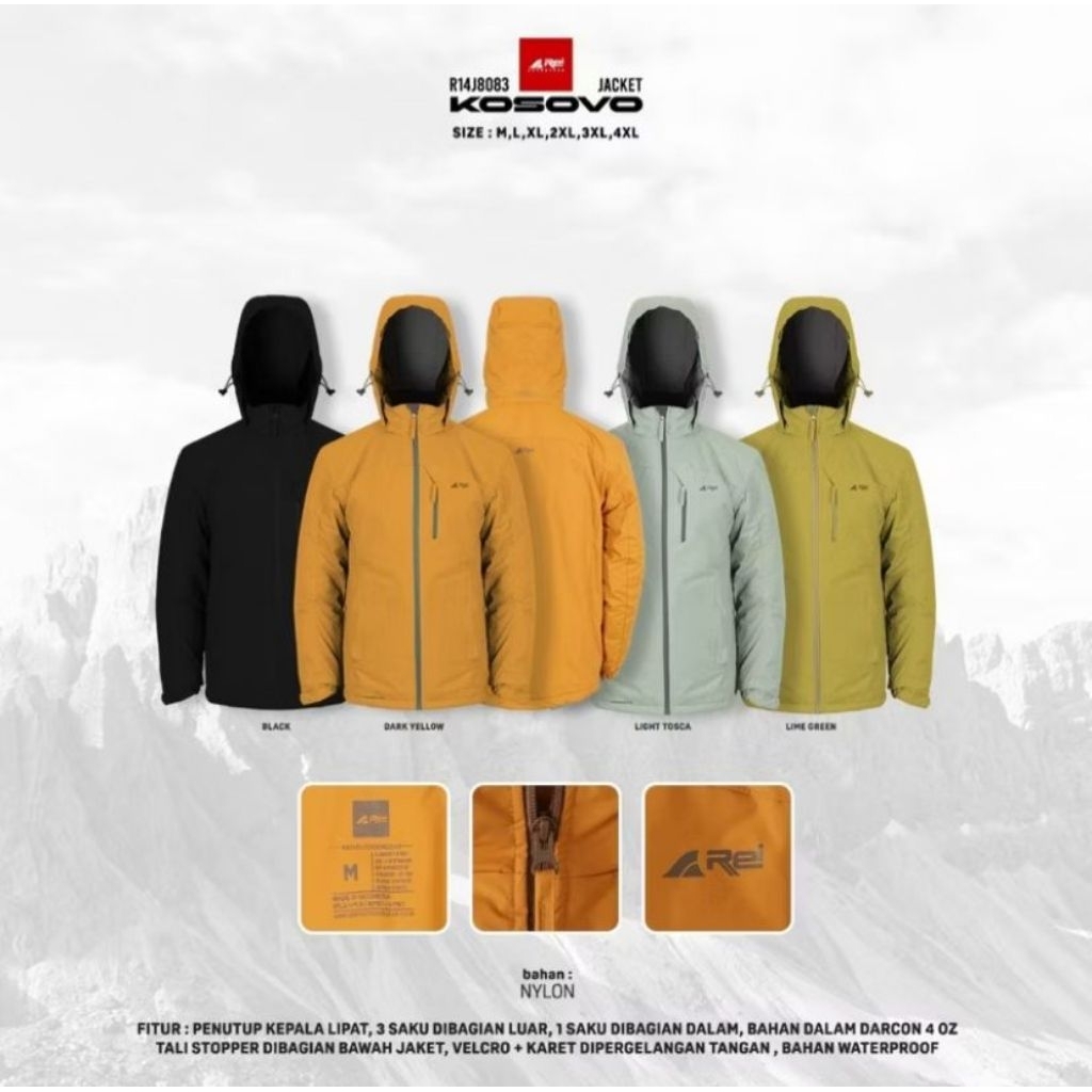 JAKET GUNUNG PRIA KOSOVO AREI