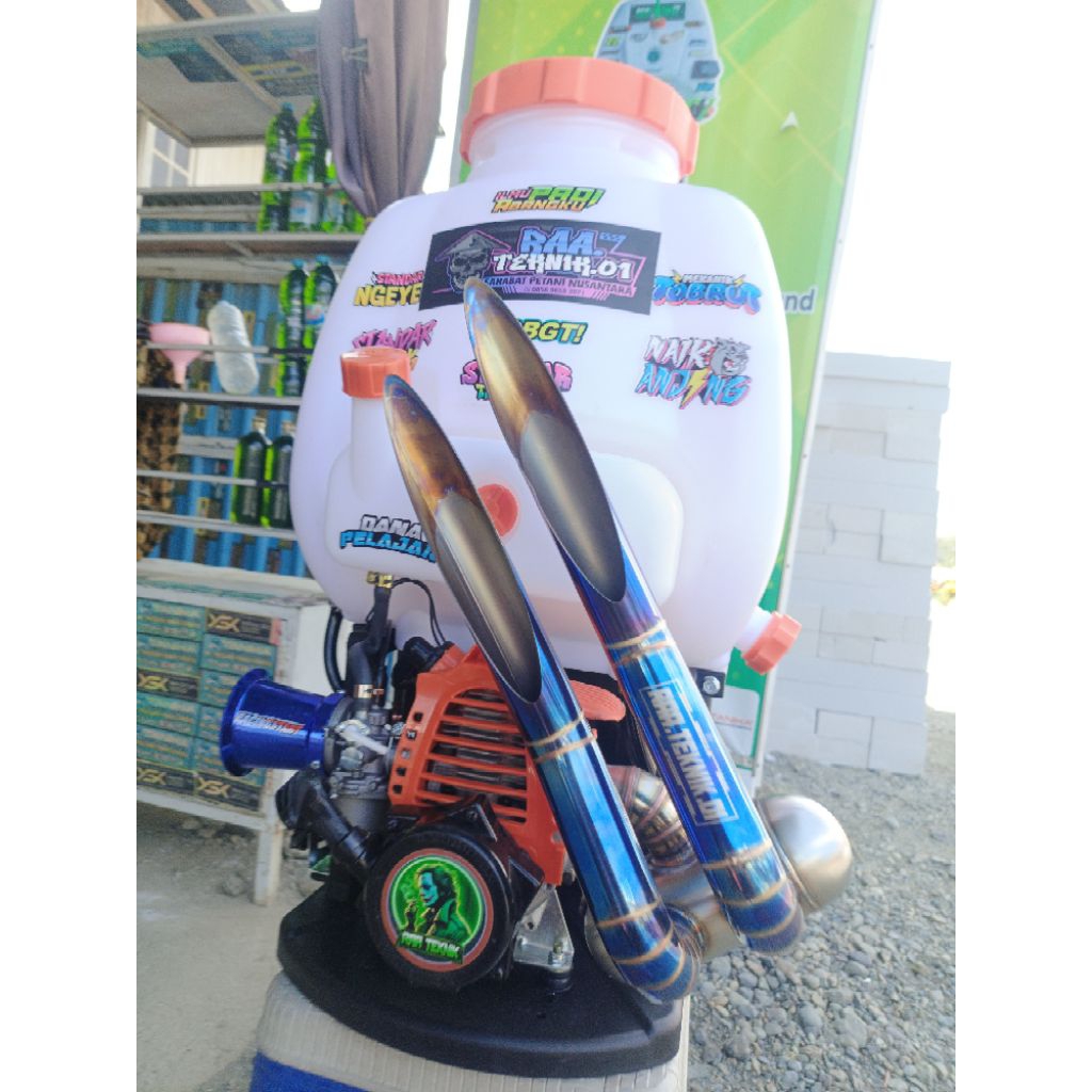 mesin semprot yasuka 15 liter racing thailand double runcing