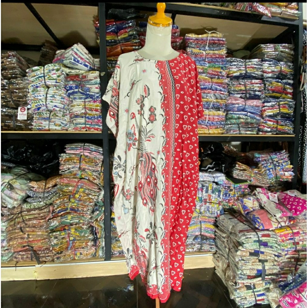 ( Daster ika yuliani ) MERAK JUMPUTAN Daster Ld 150 cm daster kelelawar jumbo daster kekinian terbar