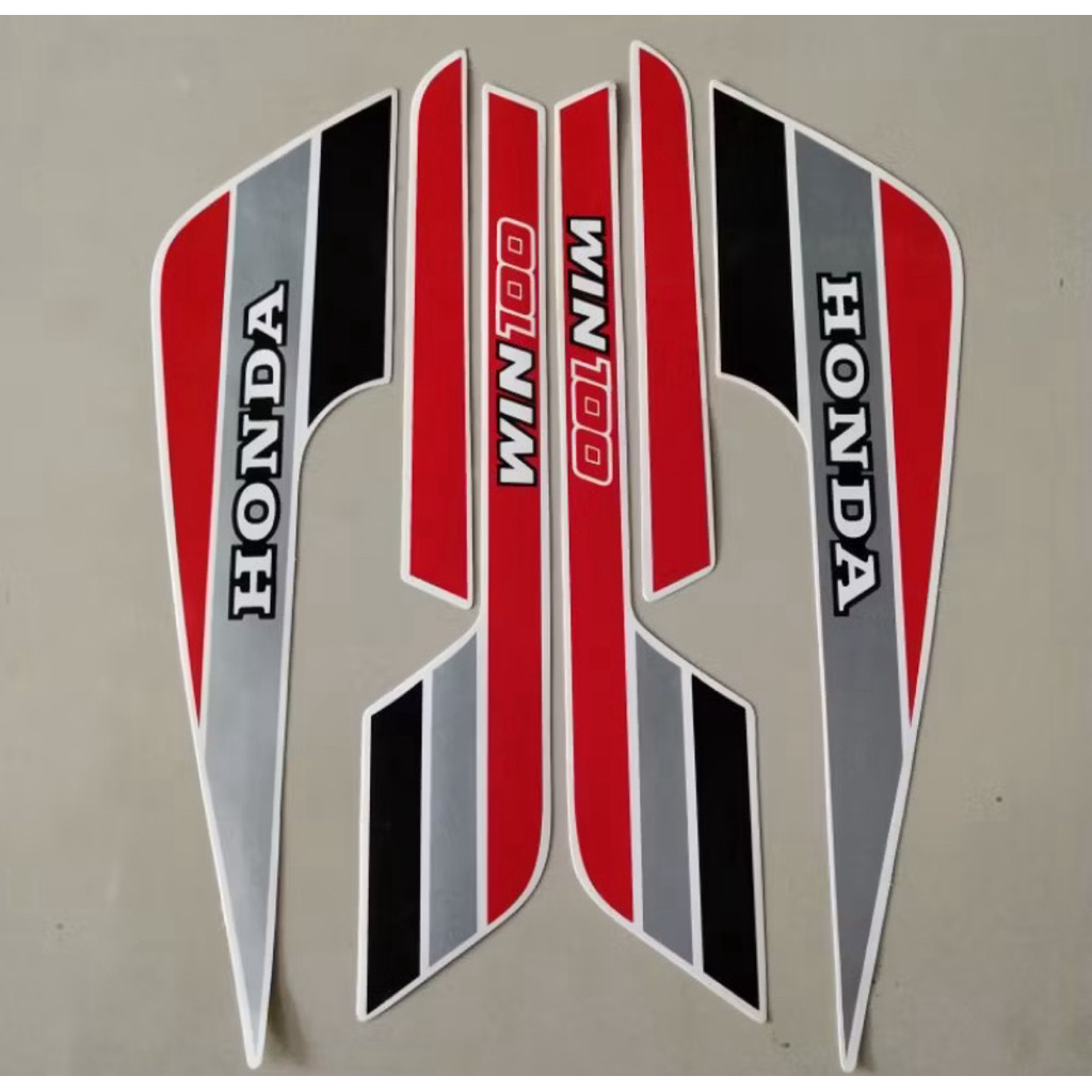 lis body win sticker body win tengki win honda win sticker win100 honda win100