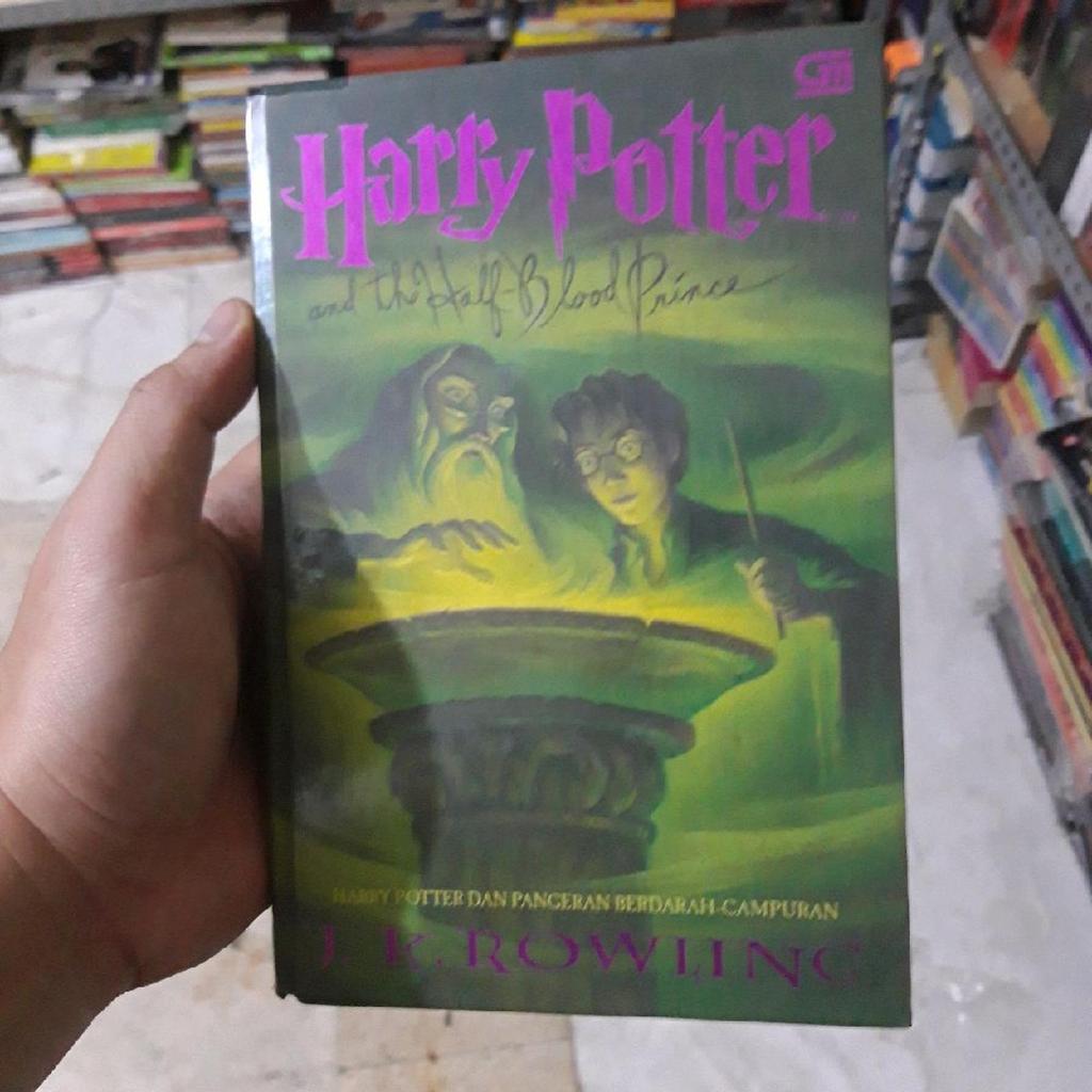 novel ori harry potter 6 and the half blood prince hard cover hc