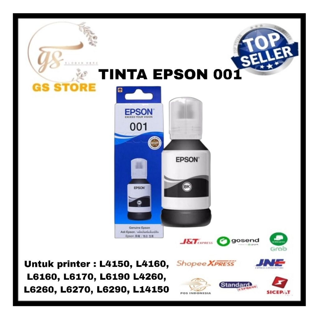 tinta Epson 001 black original