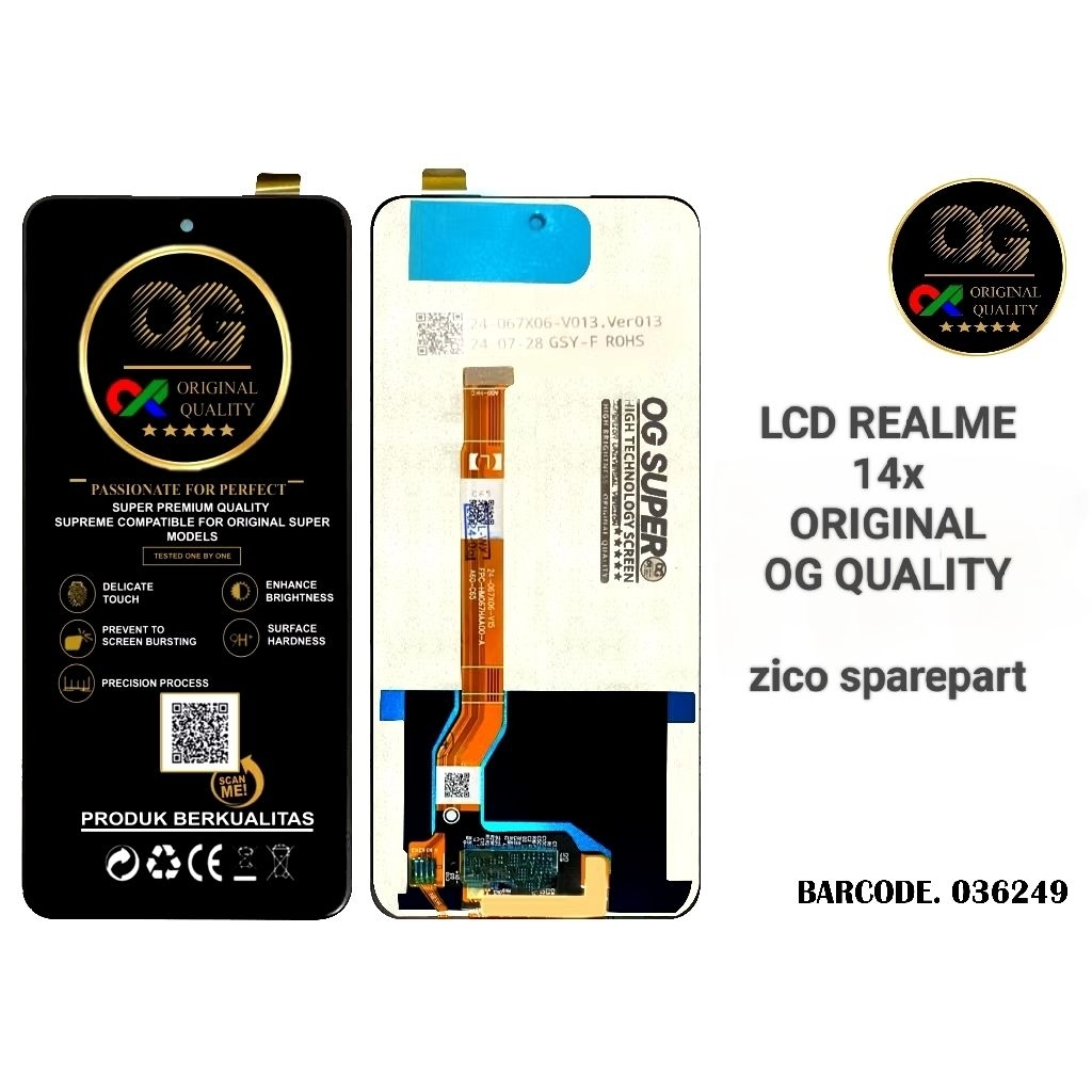 Lcd Realme 14x Original OG
