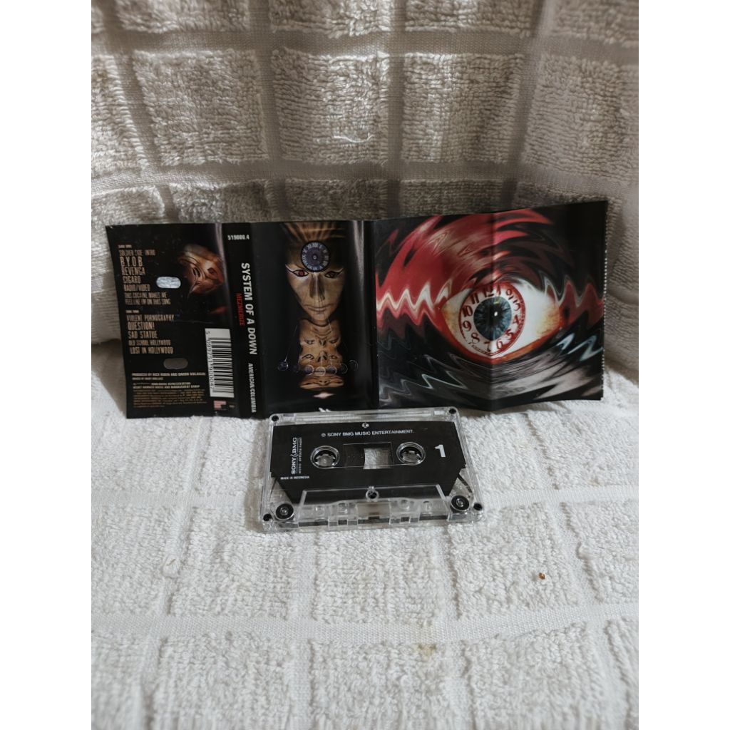 system of a down nezmerize kaset pita