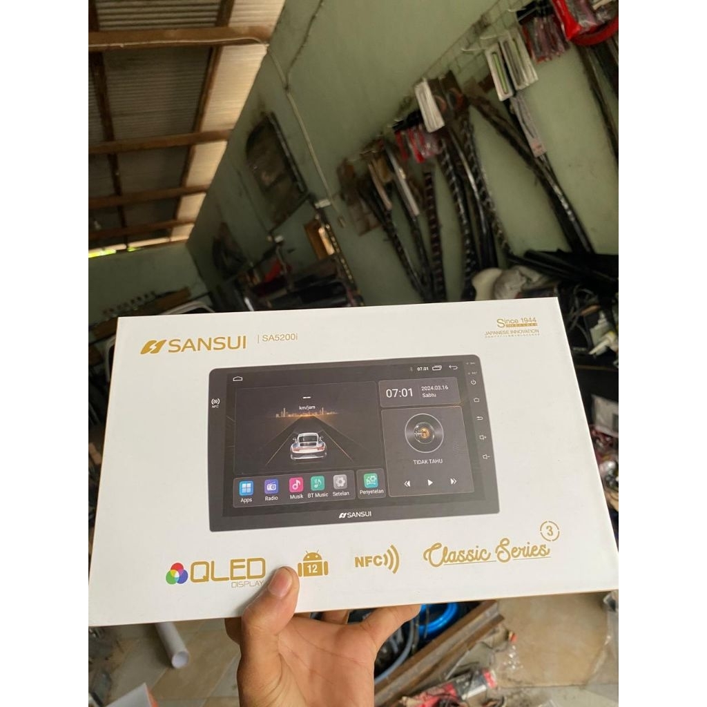 head unit androif sansui