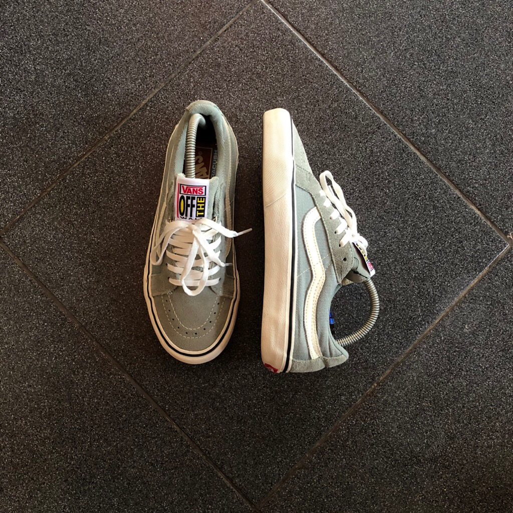 Vans Sk8-Low Reissue SF Green White