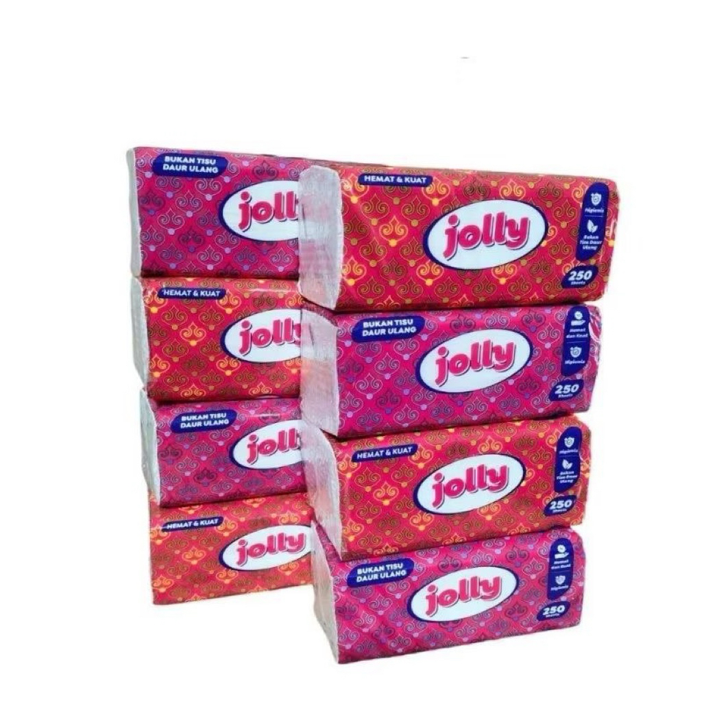 Tisu Jolly 250 sheet 2 ply