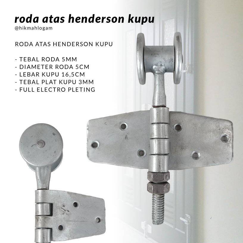 SAB Roda atas kupu roda gantung pintu lipat handerson aksesoris pagar Roda atas kupu roda gantung pi