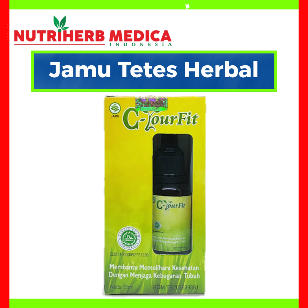 C Yourfit Jamu Tetes Herbal Untuk Berbagai Penyakit 100% Original Herbal Jamu Berkhasiat