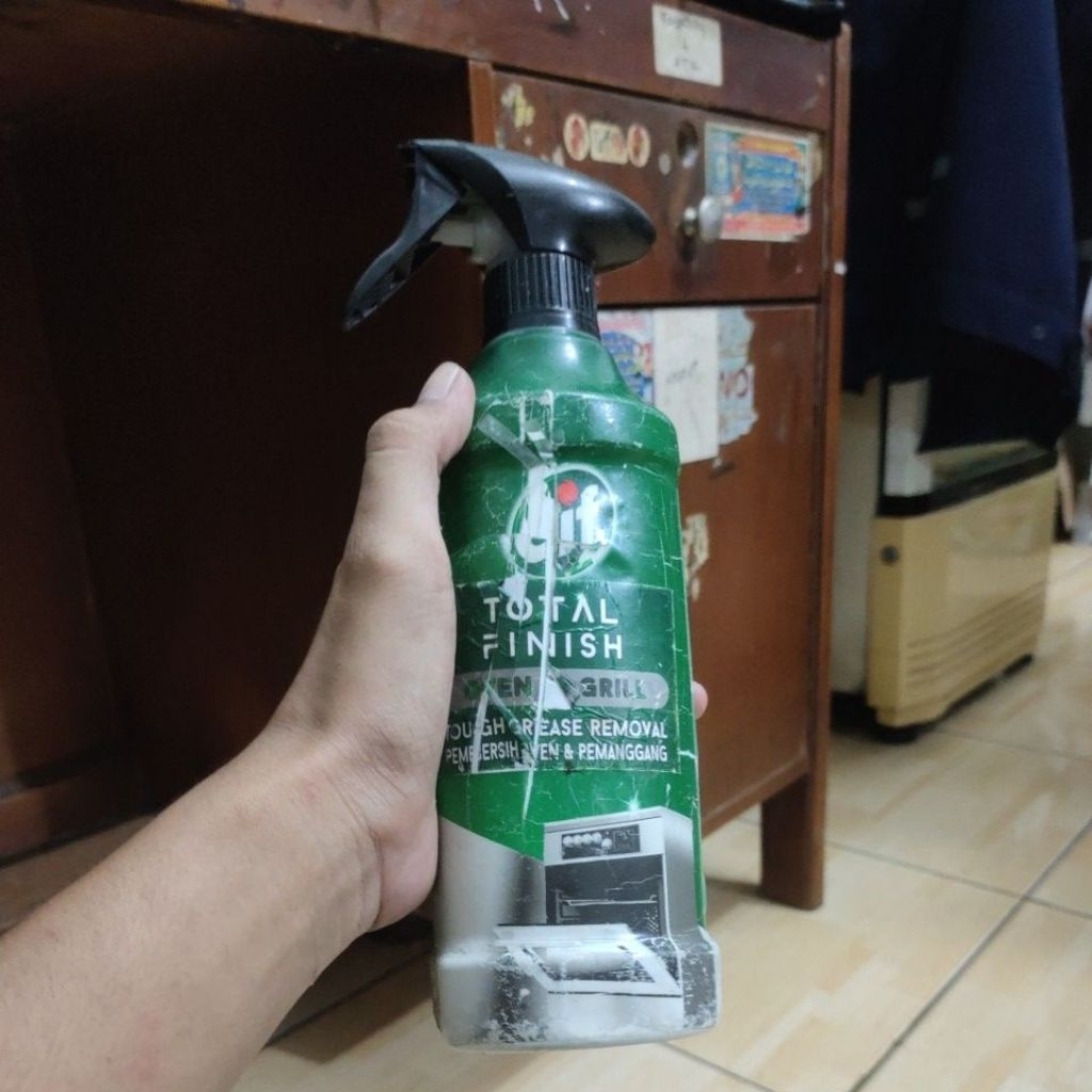 (Defect Kemasan) Cif Total Finish || Oven & Grill