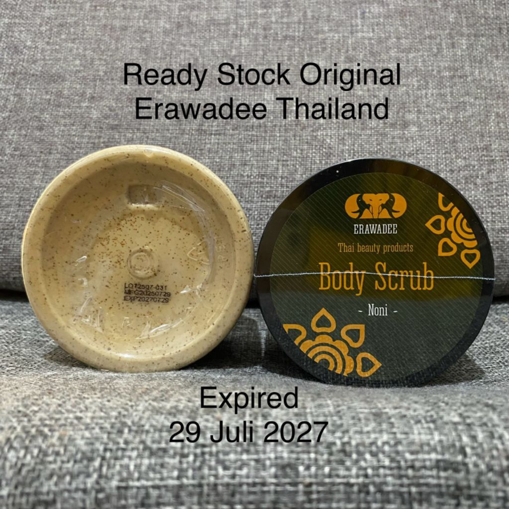 Erawadee Body Scrub Noni Original Erawadee Thailand