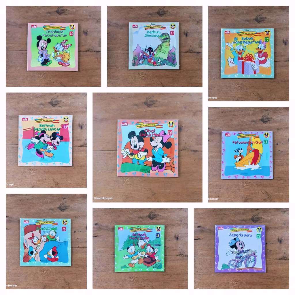 Paket Buku Cerita Anak Preloved Kondisi Bekas Terawat Layak Koleksi Penerbit Elex Media Komputindo S