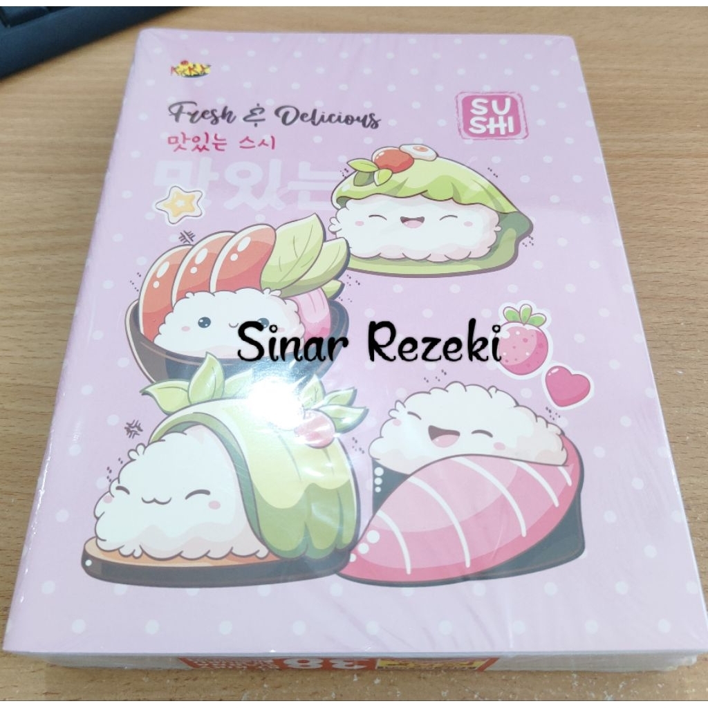 10 BUKU!! TULIS!!COLOUR BERGAMBAR!! Buku tulis Kiky 38/buku tulis Kiky warna/buku kiky/kiky warna/bu