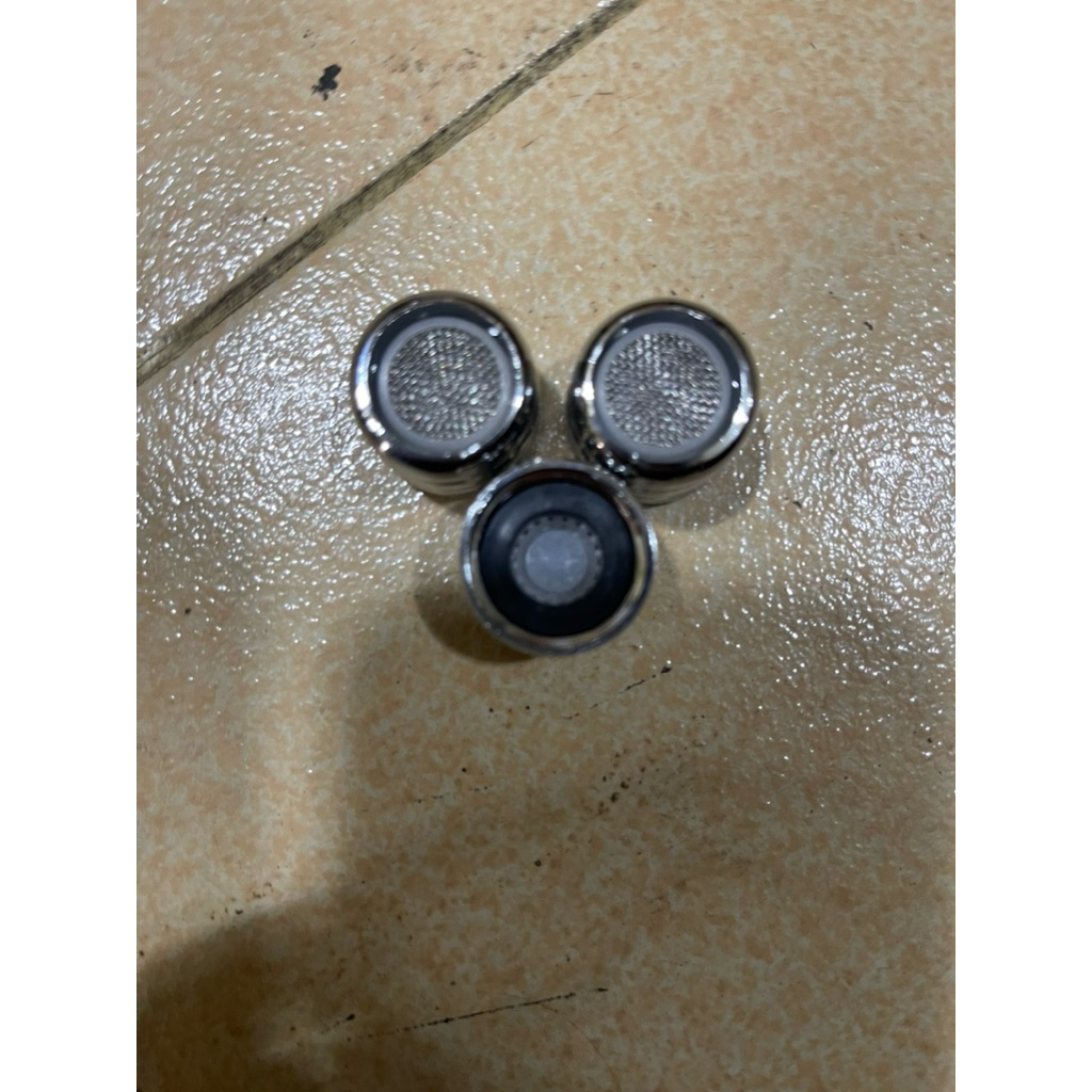 saringan sambungan kran drat wastafel tembok tutup filter / cucut kran tembok taman