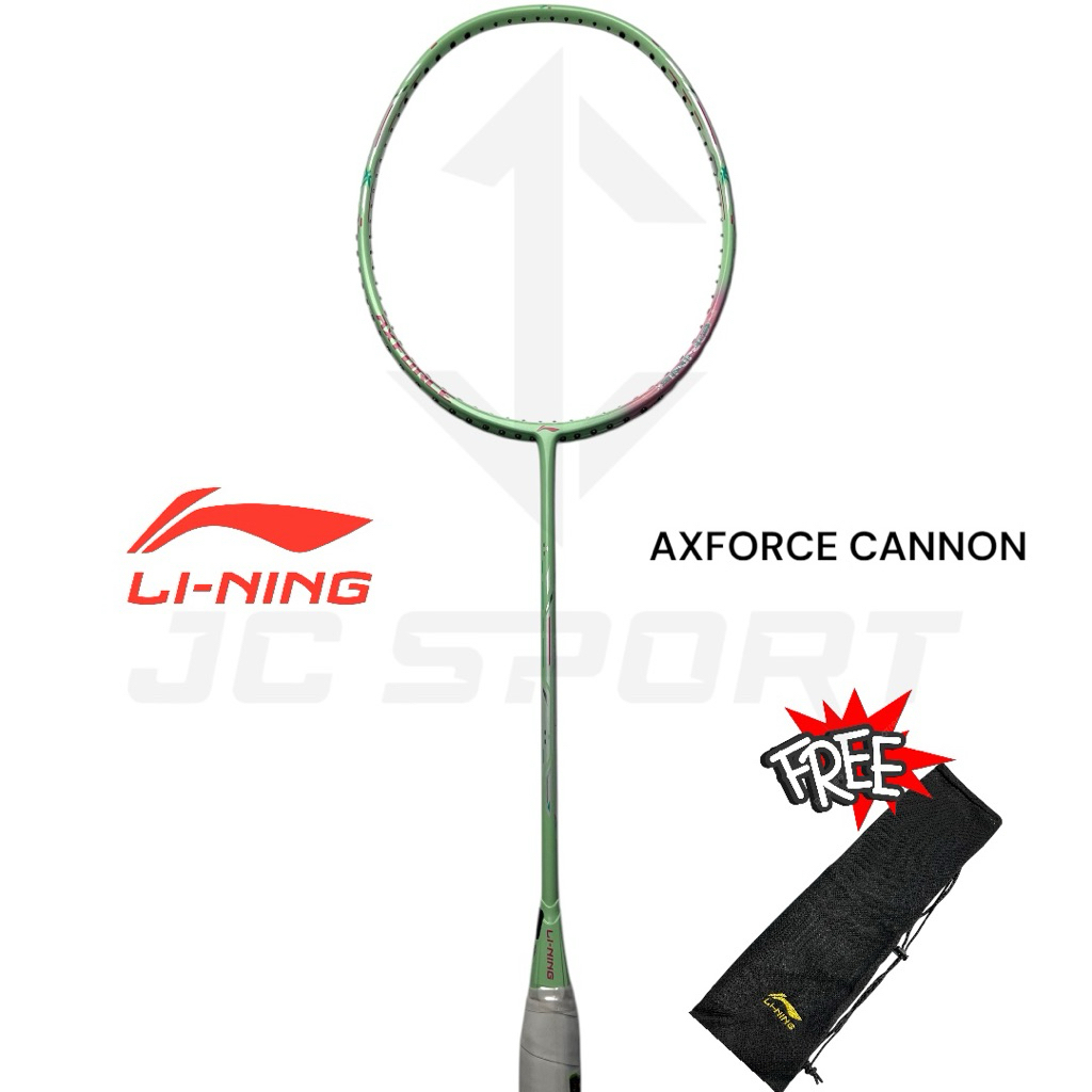 Raket Badminton Lining Axforce Cannon New Colour GREEN 4U