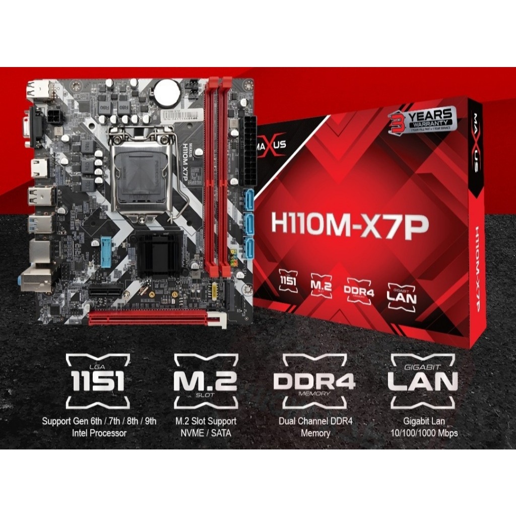 Motherboard MAXUS H110