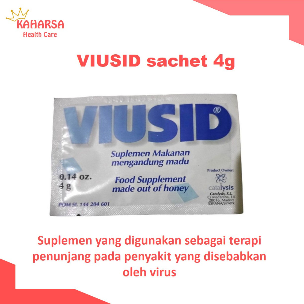 Viusid sachet 4g - suplemen makanan