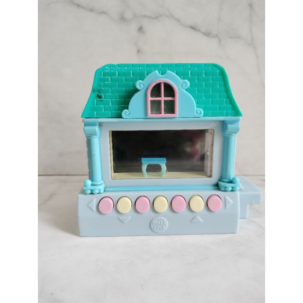 Pixel Chix Blue Mansion House RARE Mattel 2005