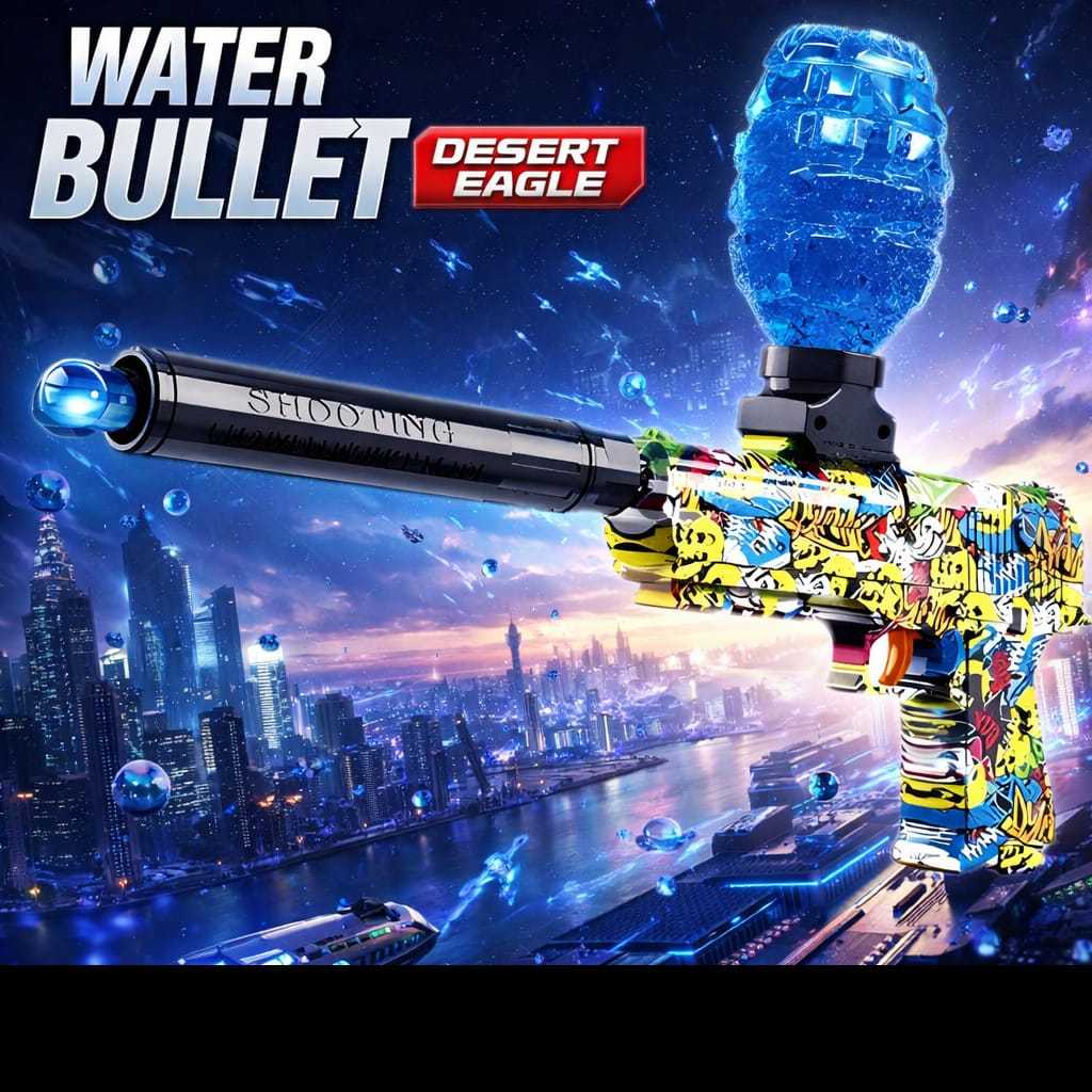 Planet Toyz - Mainan Anak Water Gel Desert Eagle Hand Gan