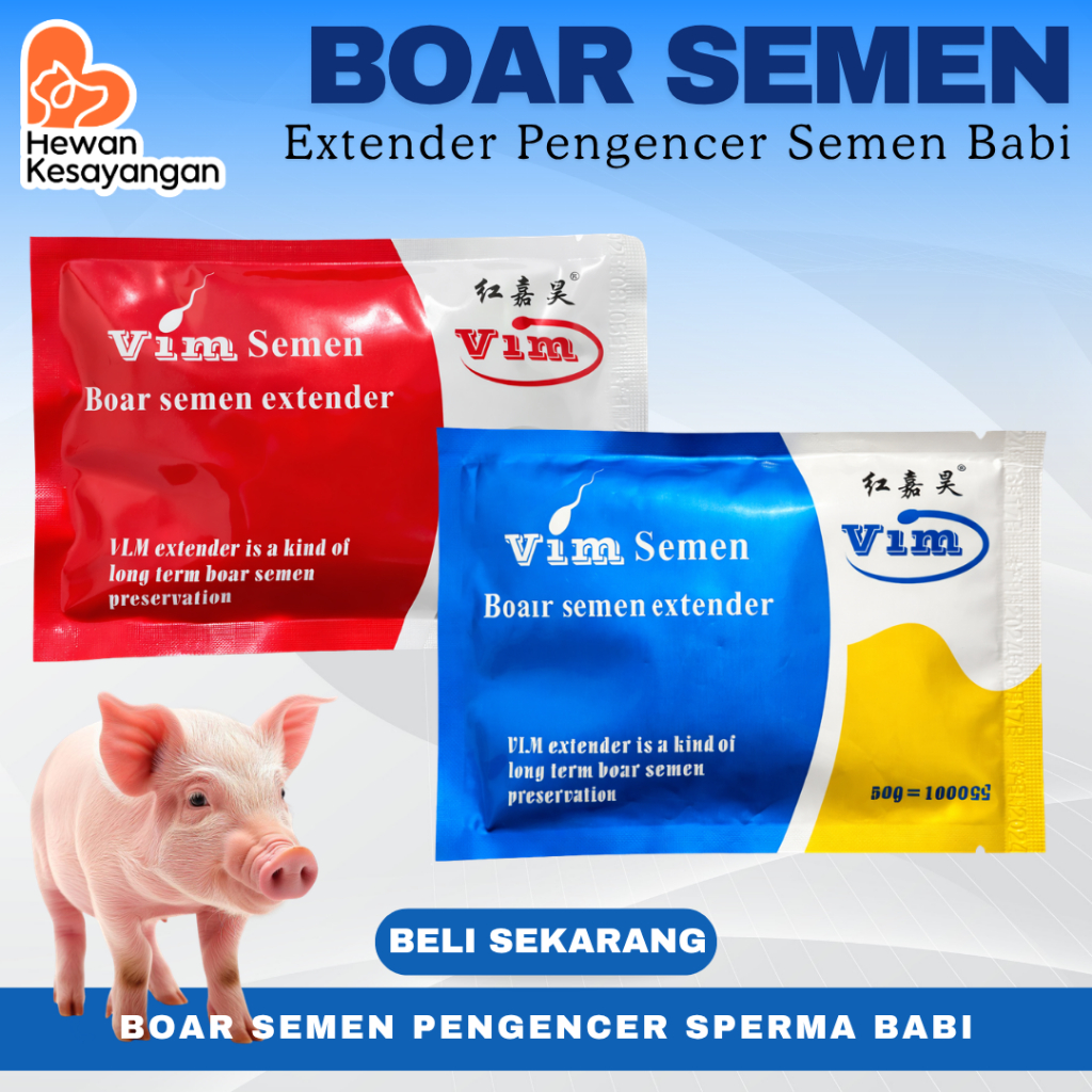 VIM Boar Semen Extender Pengencer  Semen Pengencer Sperma Babi