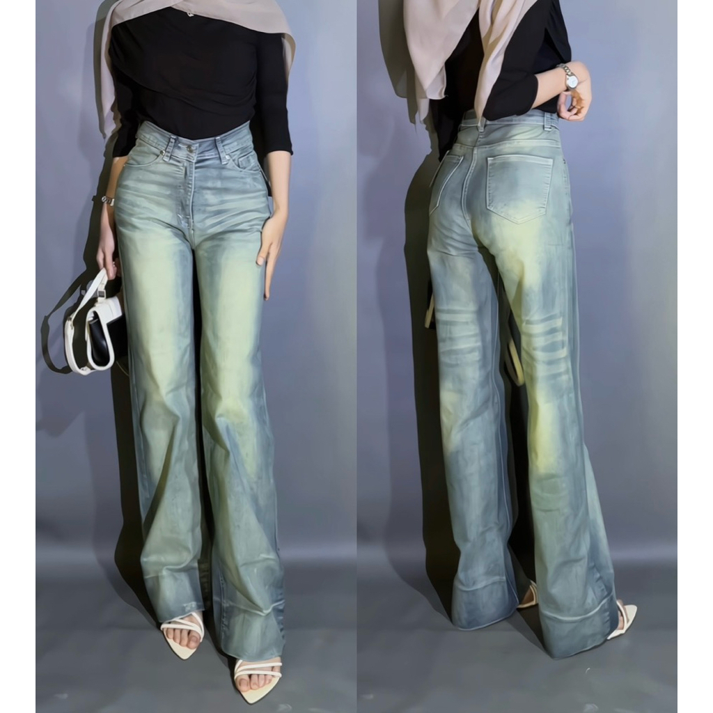Preloved baggy jeans ( baru ya masih ada tag lebelnya)