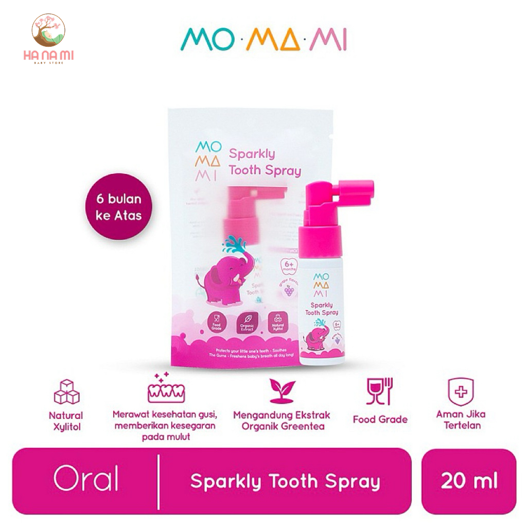 Momami Tooth Spray Grape 20ml