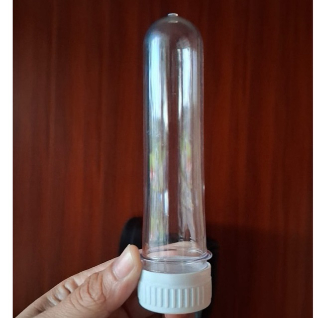 PLASTIC TUBE TEST - TABUNG REAKSI 50ml PLASTIK PET TUTUP SEGEL - TABUNG SOUVENIR BUNGA KERING KOPI