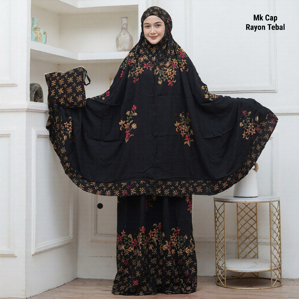 MUKENA RAYON JUMBO BATIK CAP PEKALONGAN