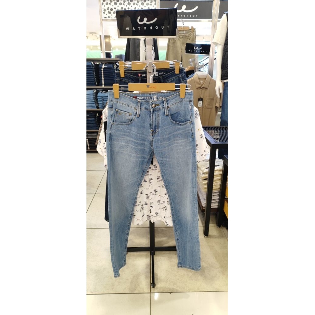 Watchout Jeans Celana jeans denim panjang pria