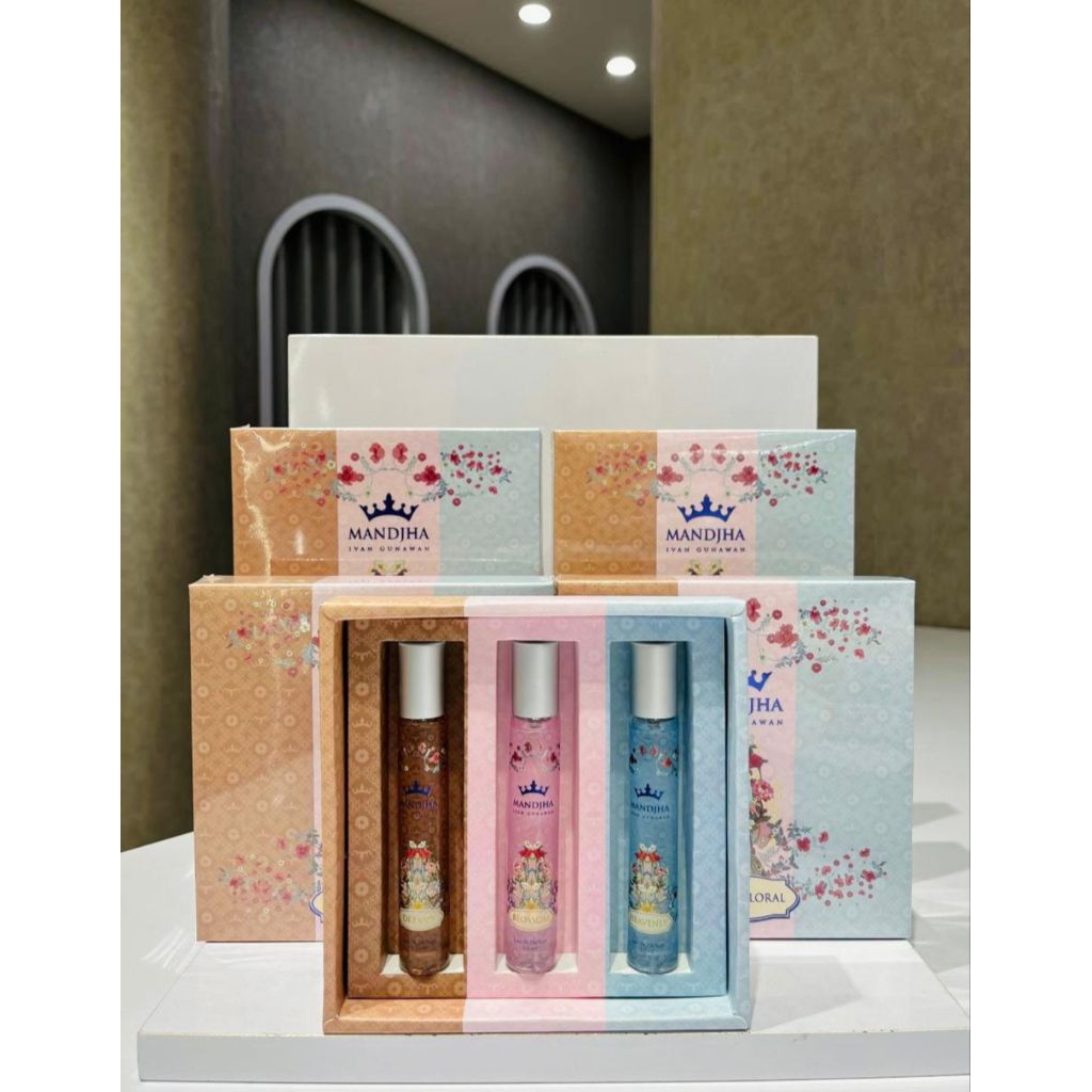 PARFUM TERBARU MANDJHA HIJAB IVAN GUNAWAN - SERENITY FLORAL PARFUM