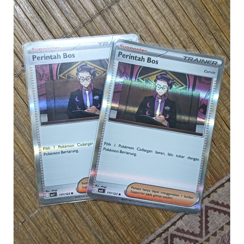 Perintah Bos Ledakan Peniada Kartu TCG Pokemon Indonesia