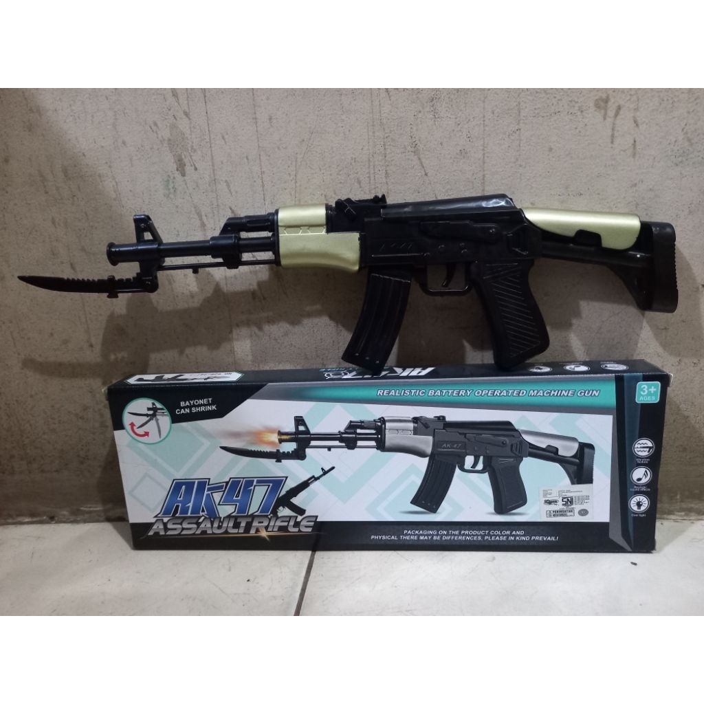 Tembakan AK-47 Baterai Bunyi