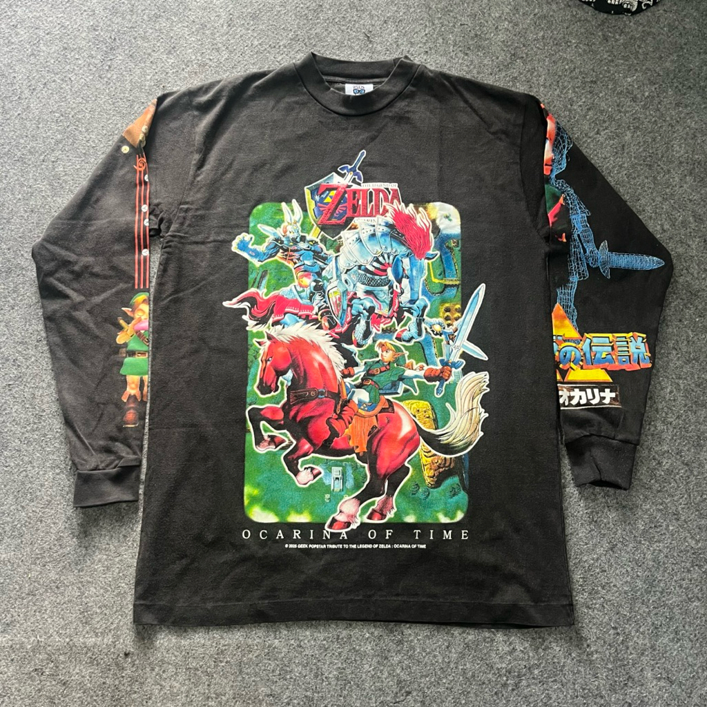 kaos bootleg faded zelda