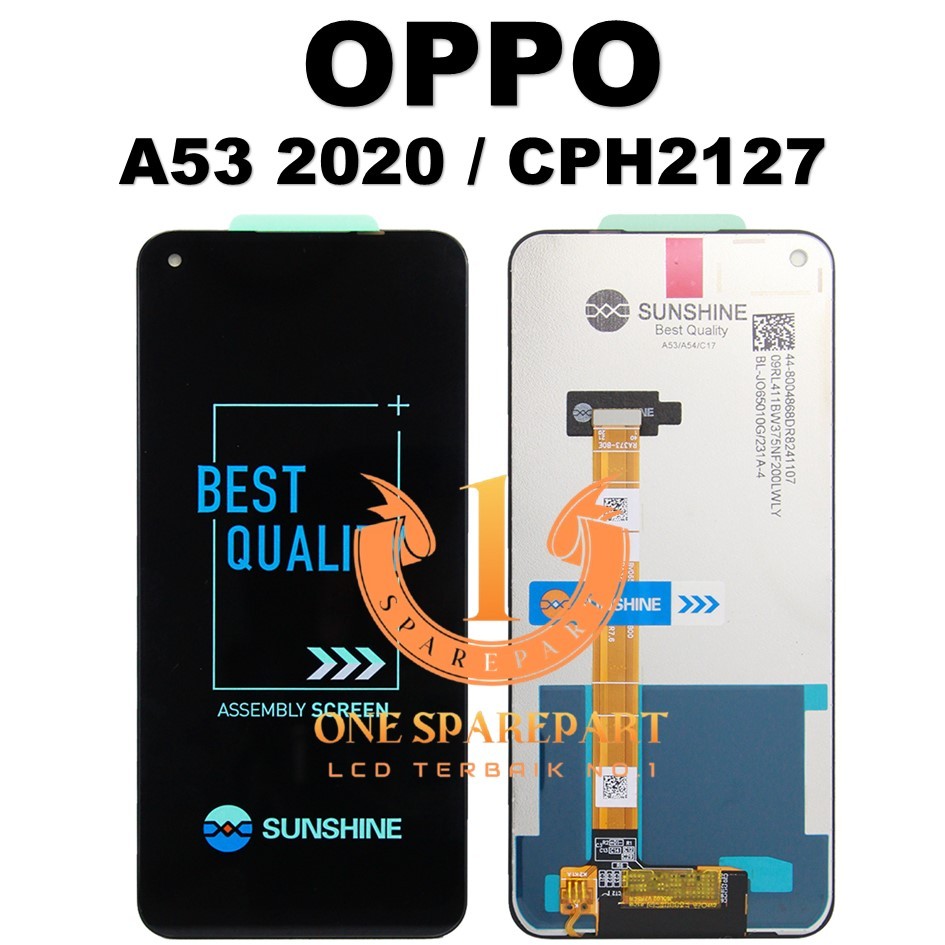 LCD TOUCHSCREEN OPPO A53 2020 / CPH2127 COMPLETE ORIGINAL 1 SET 100%
