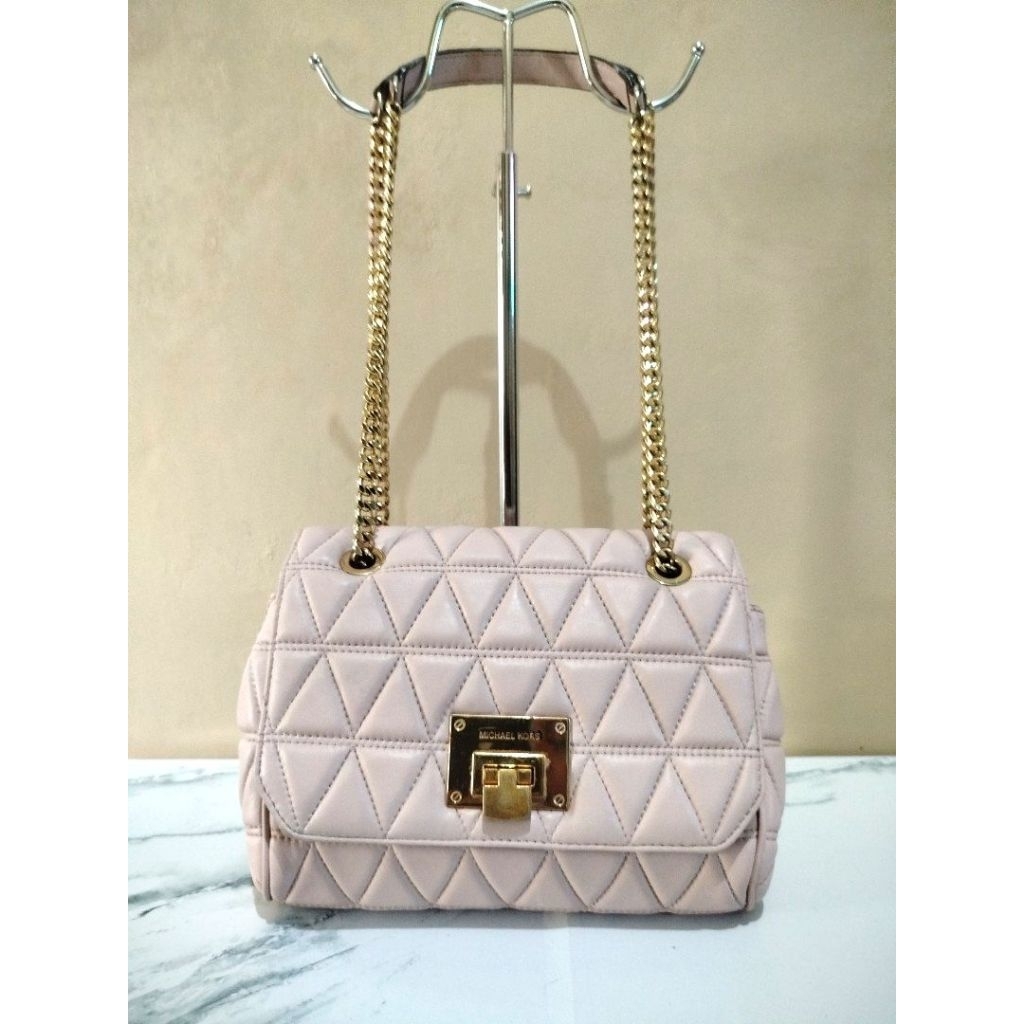 tas cantik mk sloan baby pink preloved bag