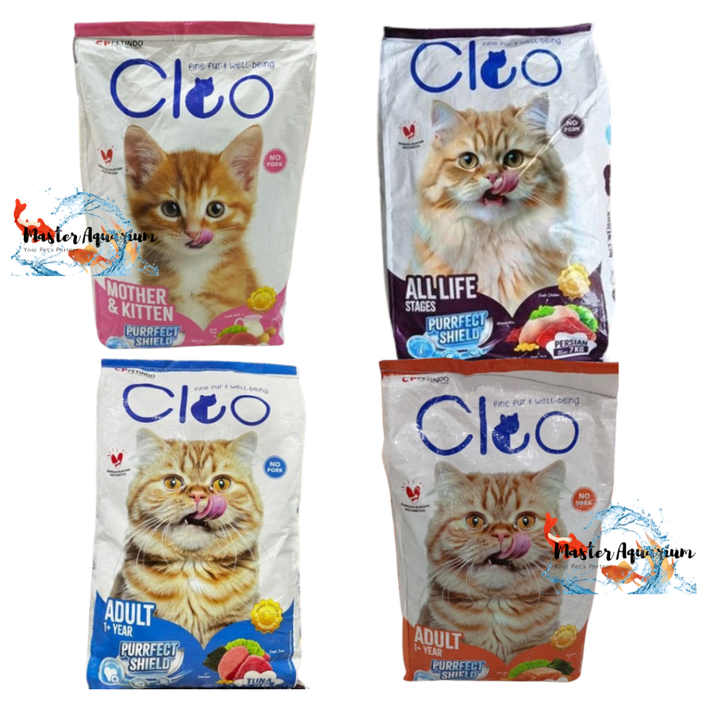 Cleo Persian / Cleo kitten / Cleo adult tuna / Cleo adult salmon 7 Kg Makanan Kucing FRESHPACK 7kg