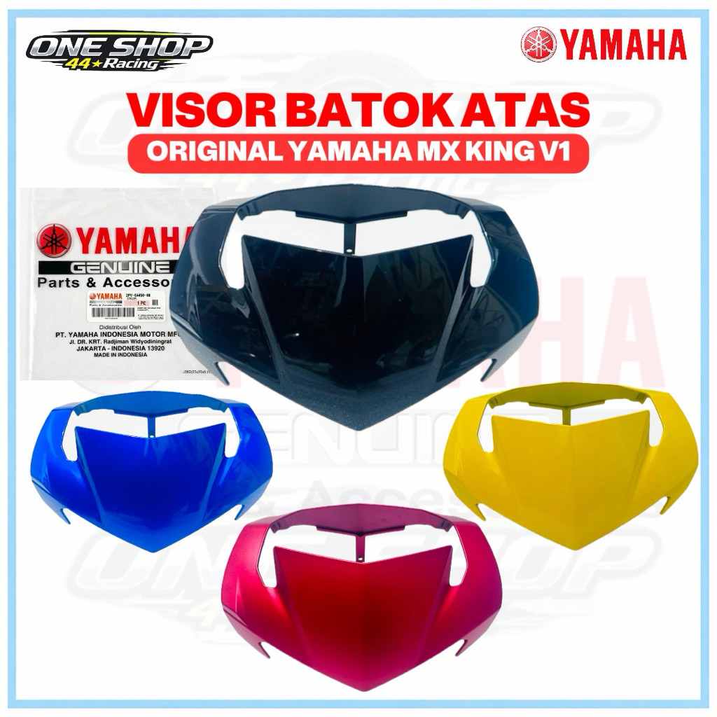 Visor Windshield Cover Batok Atas Yamaha MX KING V1 Original 2PV-F6216-00 YGP
