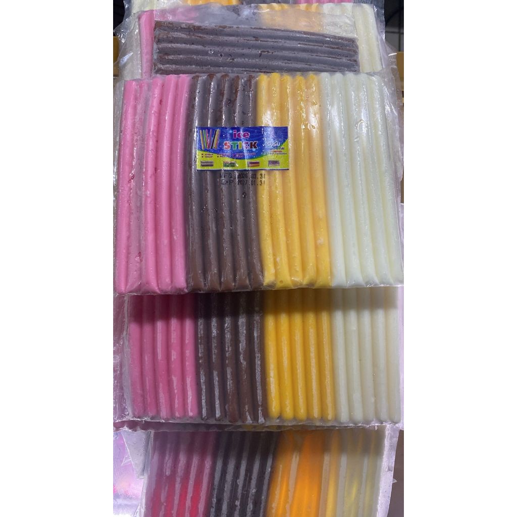 Es pensil yogurt asli isi 20 pcs/ice stick susu enak