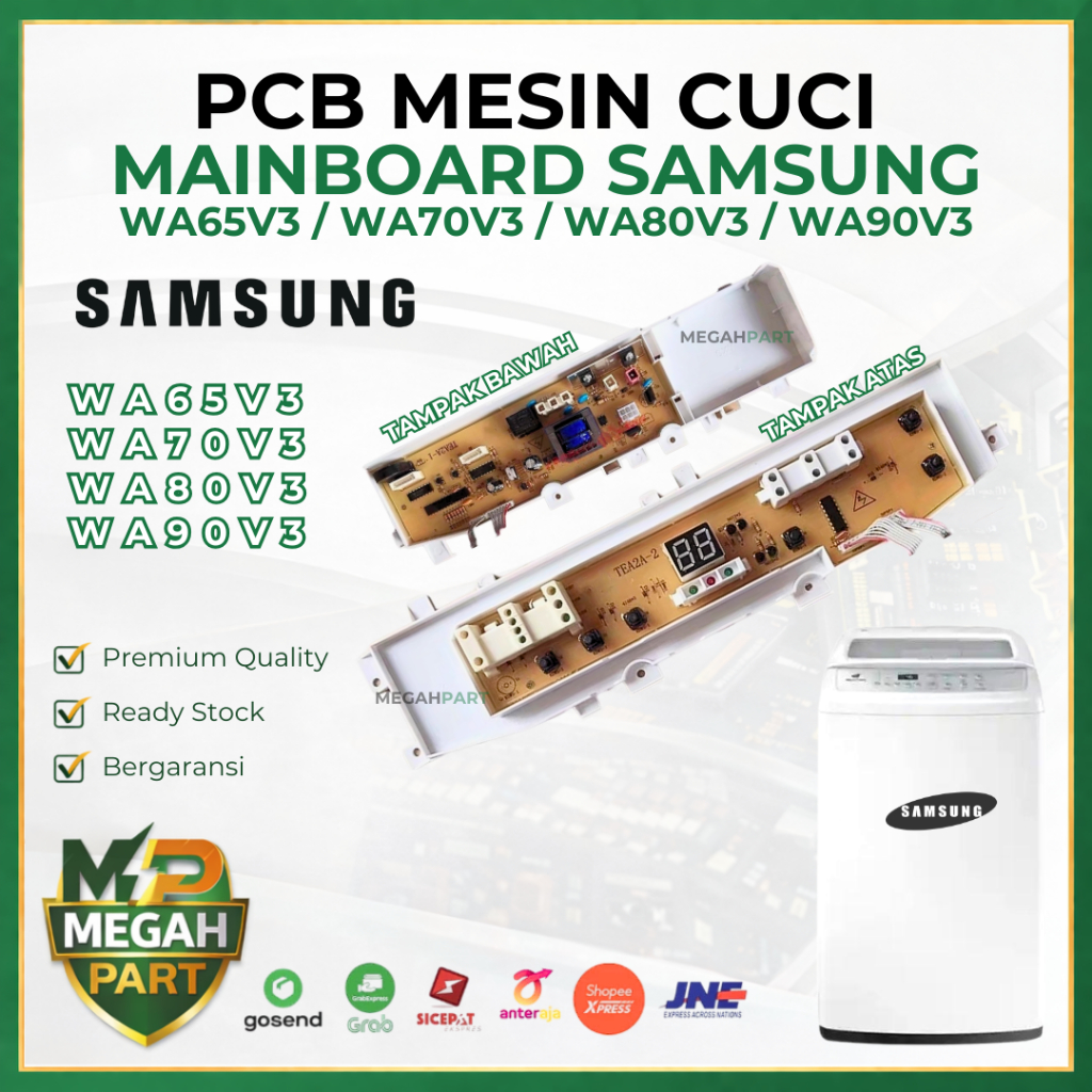 Modul PCB Mesin Cuci Samsung Top Loading WA90V3 WA80V3 WA70V3 WA65V3