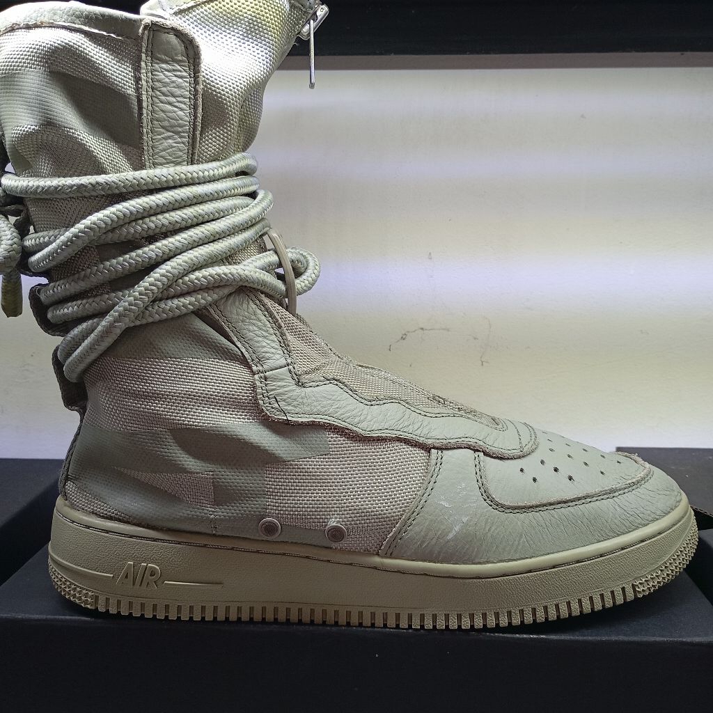 SF Air Force 1 High Sage Size 44