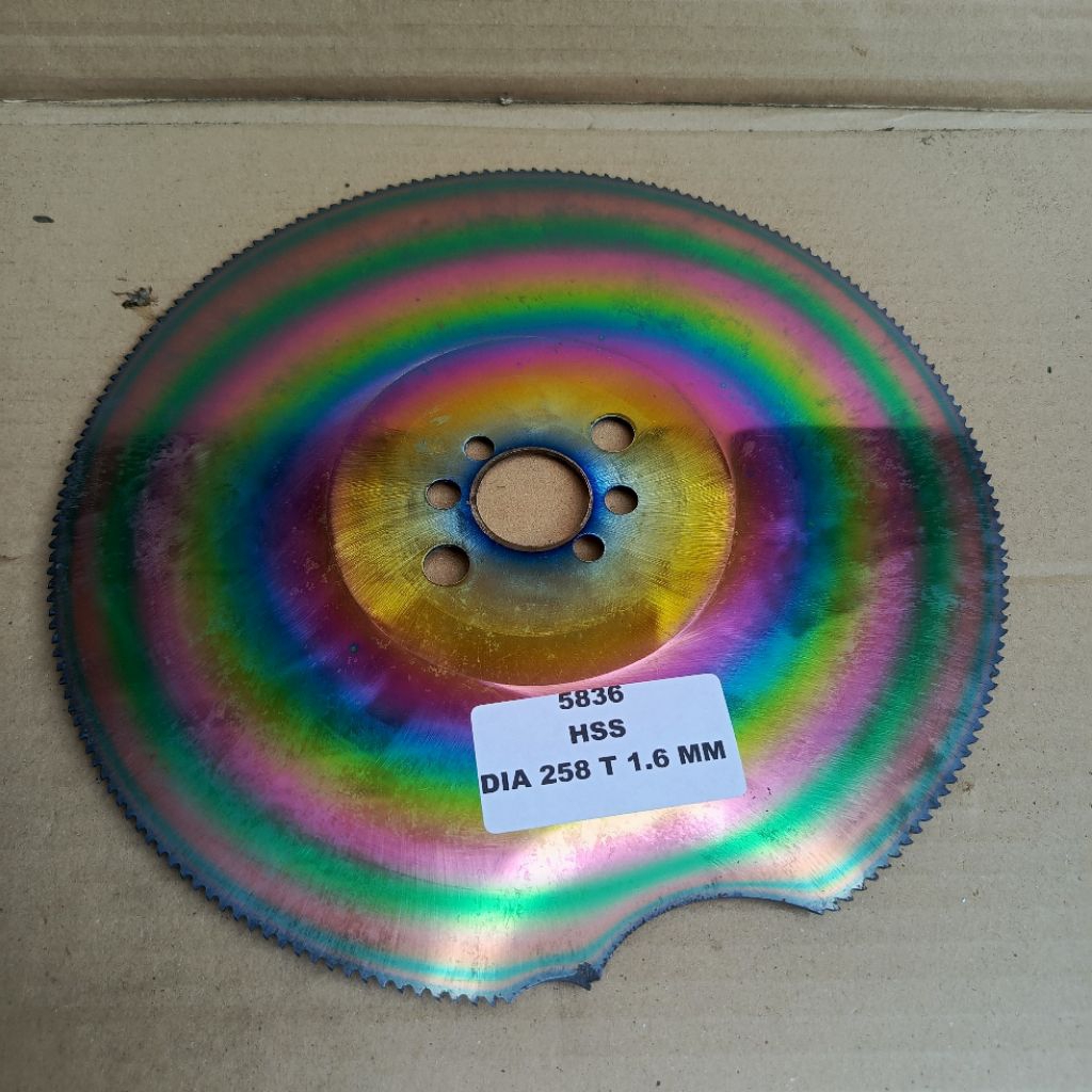 A023 Circle Saw HSS / Gergaji HSS / Bahan Taji Ayam / Bahan Pisau Premium