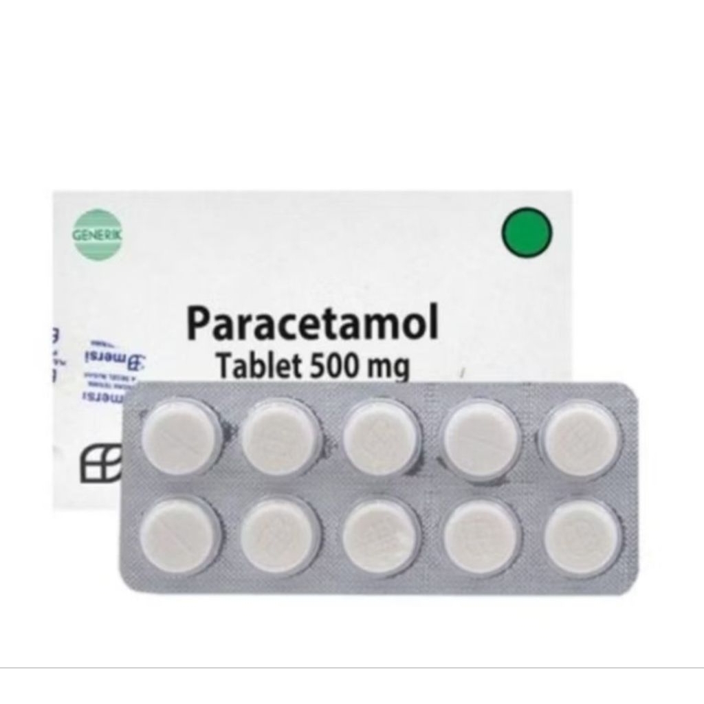 PARACETAMOL MERSI BOX ISI 100 TABLET