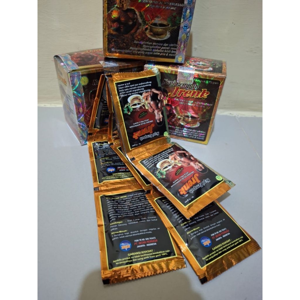 best seller kopi rempah jrenk minuman solusi untuk stamina pria dan wanita original 10 bungkus @15 g
