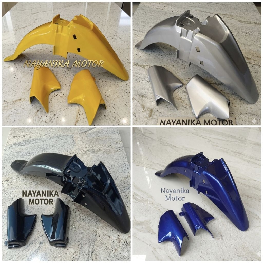 fullset spakbor beserta tutup shock depan fiz r / f1zr / vega lama 2004 2005